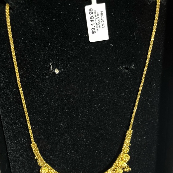 22 carat gold necklace - Picture 7 of 10